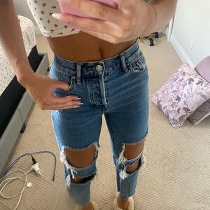 Ripped jeans